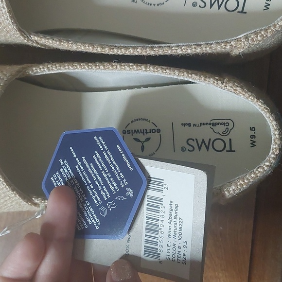 Apargata Natural Burlap TOMS - Picture 8 of 9